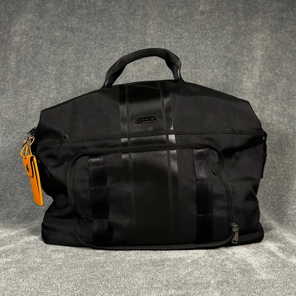 MINI Cooper by TUMI Travel Duffel Bag Black Ballistic Nylon Backpack 68849DVC